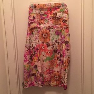 Jcrew flowered dress